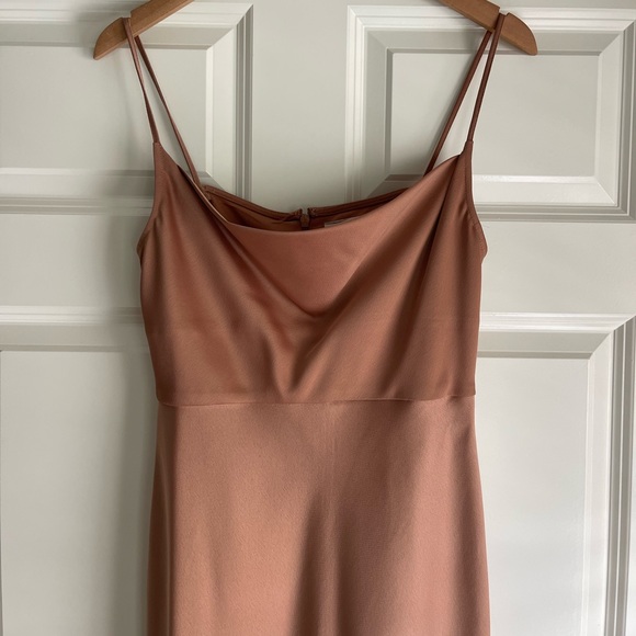Cali Satin Charmeuse Midi Dress - Picture 9 of 16